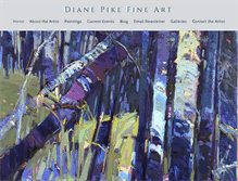 Tablet Screenshot of dianepike.com